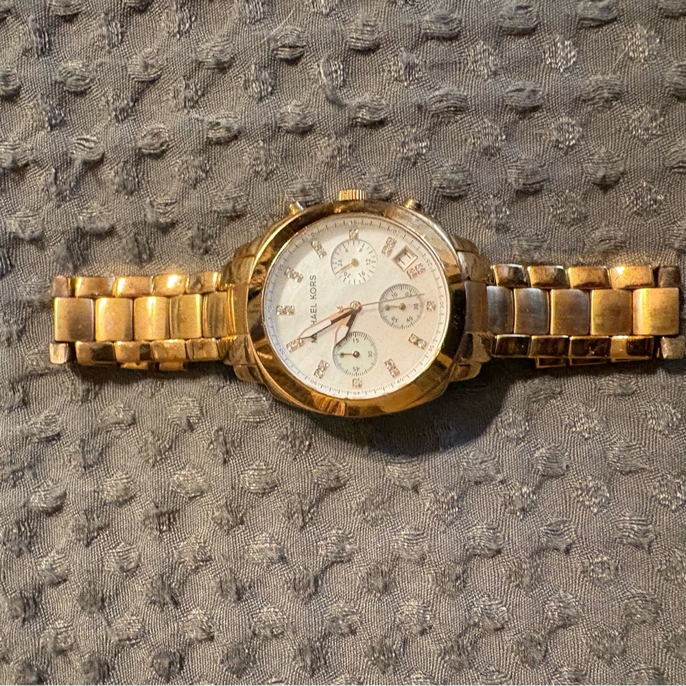 Michael Kors Gold Bracelet Watch